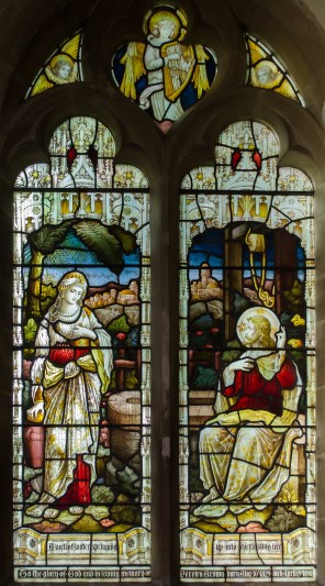 그리스도와 우물가의 사마리아 여인_photo by Jules & Jenny_in the Church of St Michael in Glentworth_England.jpg